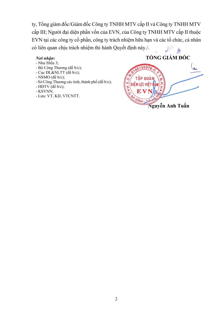 Quy định kết nối hệ thống điện mặt trời với SCADA