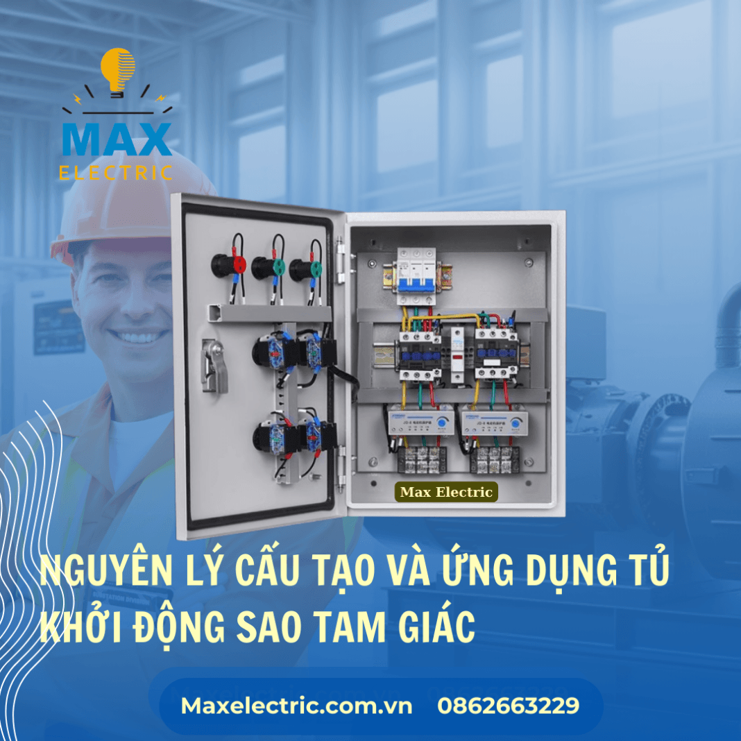Nguyên lý cấu tạo và ứng dụng tủ khởi động sao tam giác Nguyên lý cấu tạo và ứng dụng tủ khởi động sao tam giác